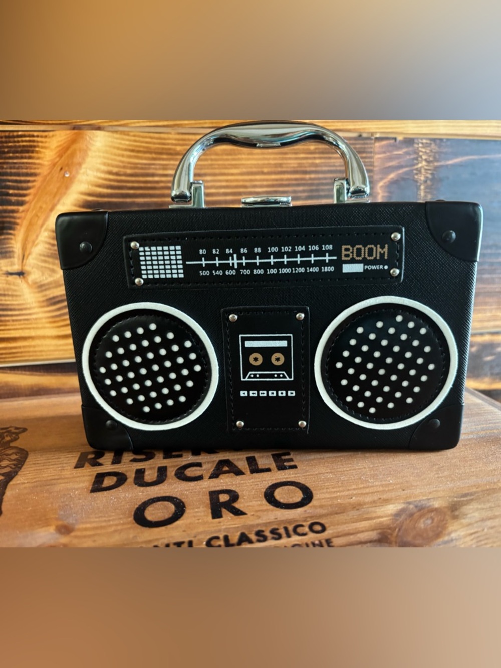 Boombox Evening Bag